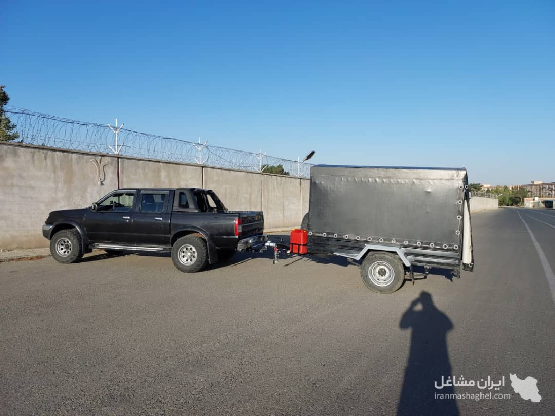 تولید و فروش یدک کش کفی تریلر موتور چهارچرخ surudan در آزادی تهران